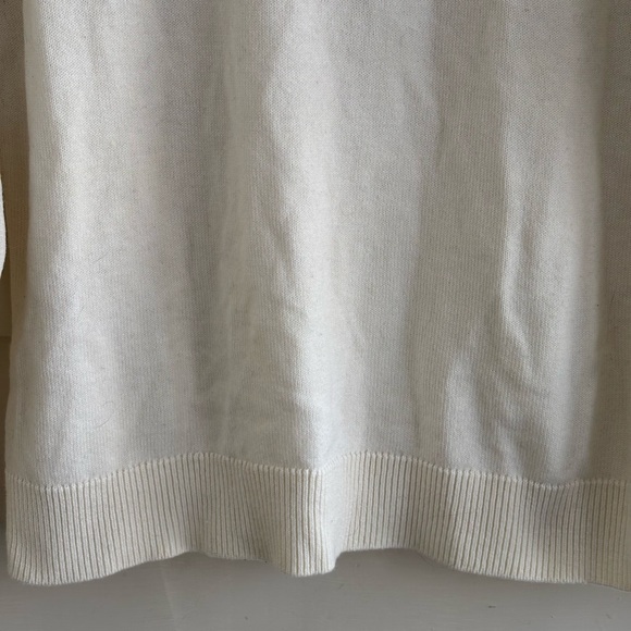 Talbots Fair Isle Lambswool Blend Fringe Detail Sweater Size Large - Picture 5 of 11